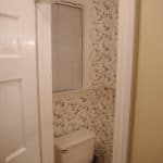 Tiny Powder Room-Before and After