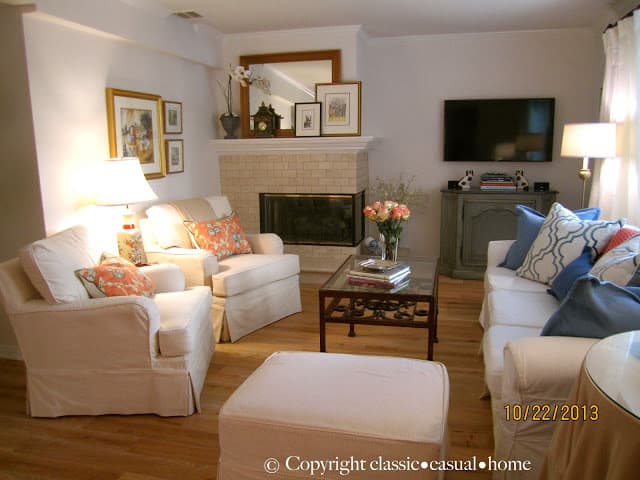 Pacific Palisades Living Room Before and After