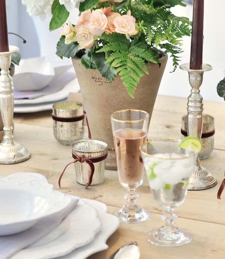 Mixing High with Low For A Super Stylish Table Setting