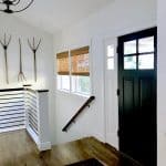 A Strikingly Updated Front Door and Foyer Makeover