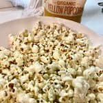 A Fun Evening at Home and Popcorn Cooked in Roasted Walnut Oil