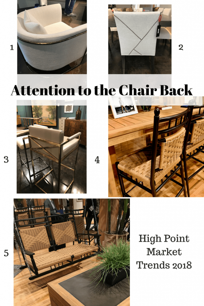 High Point Market Spring 2018 Trends Chair Backs