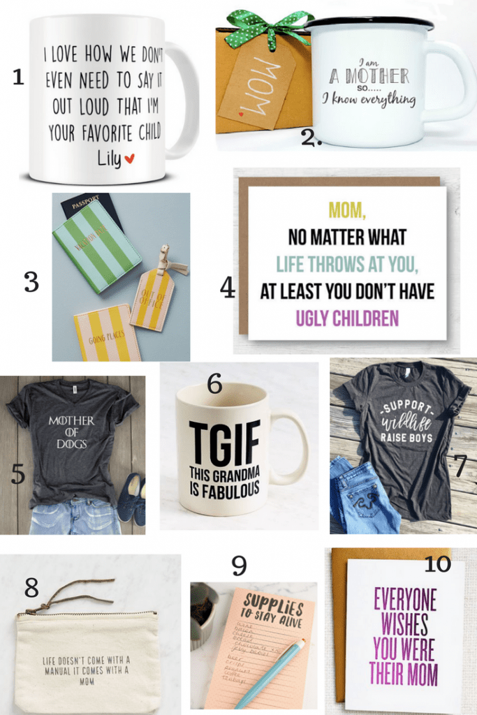Sweet But Funny Gifts For Mom