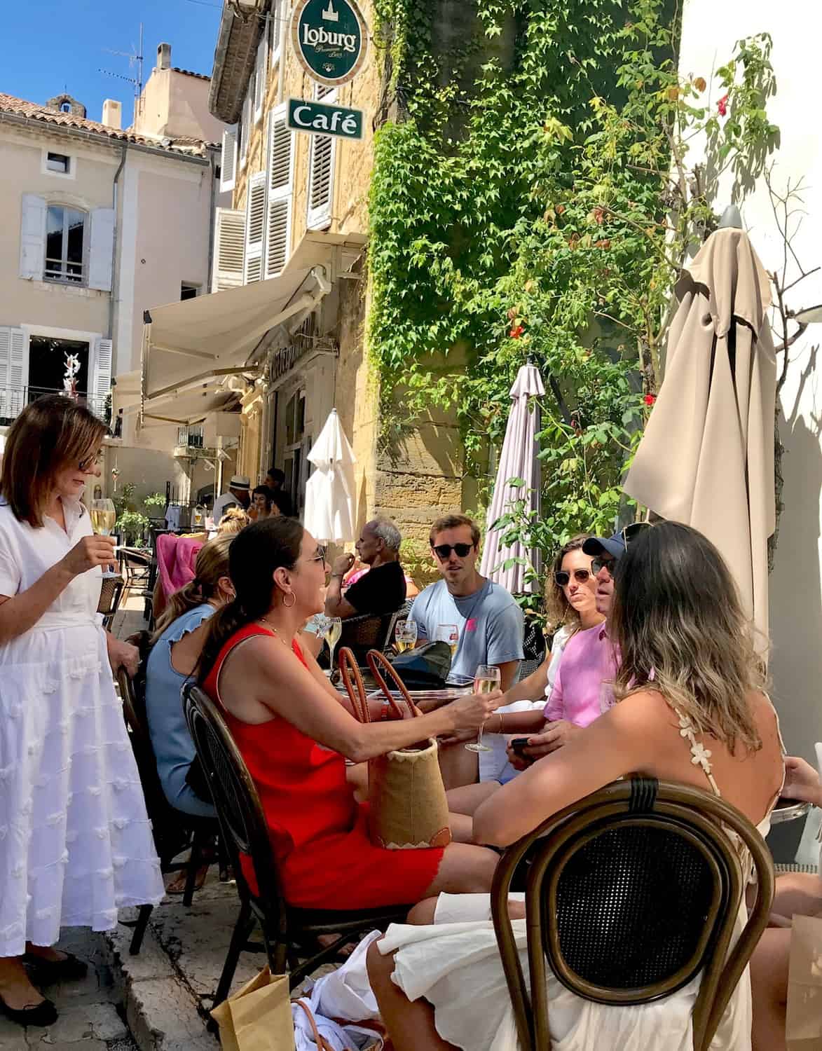 Lourmarin cafe