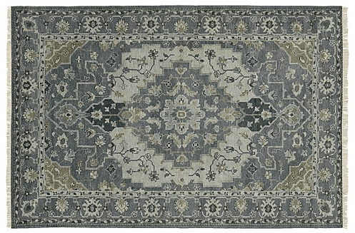 Persian style blue rug
