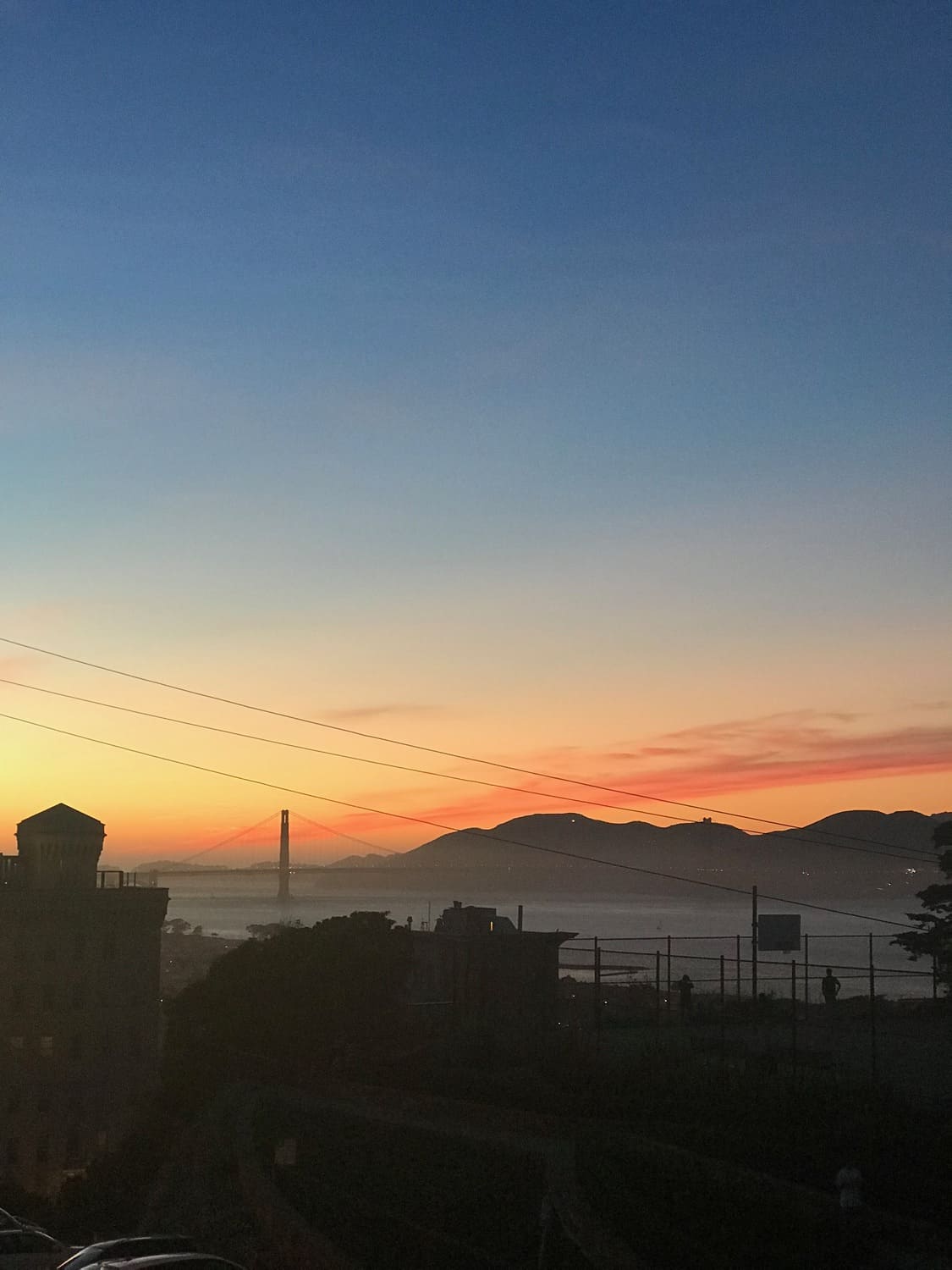 Sunset in San Francisco