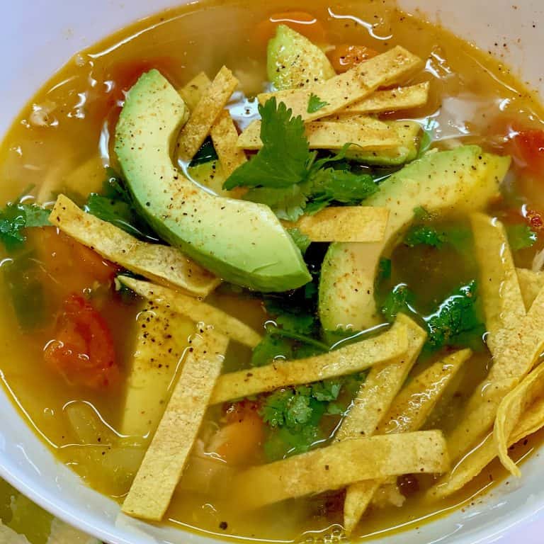 Rotisserie Chicken Tortilla Soup, Shaved Broccoli Salad and More Of My Favs