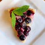 Blueberry Lemon Tart and Simple Table Setting Tips