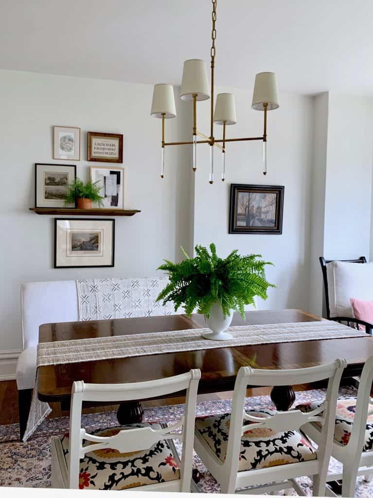 Traditional Dining Room Less Boring, How To Paint My Dining Room Table White