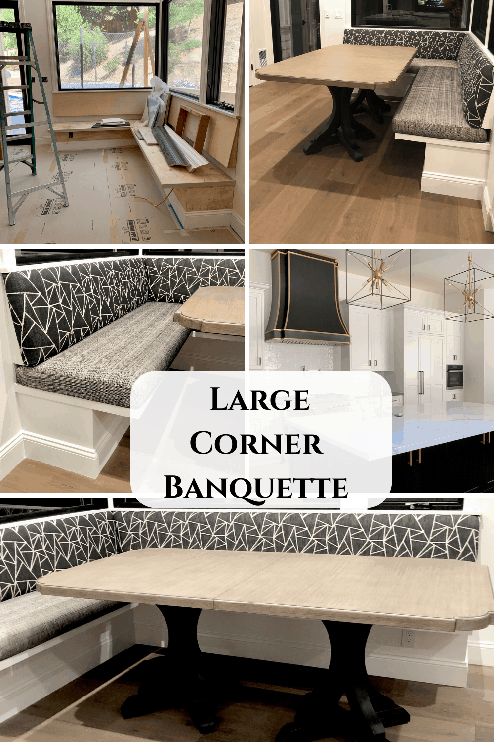 steps to built a banquette