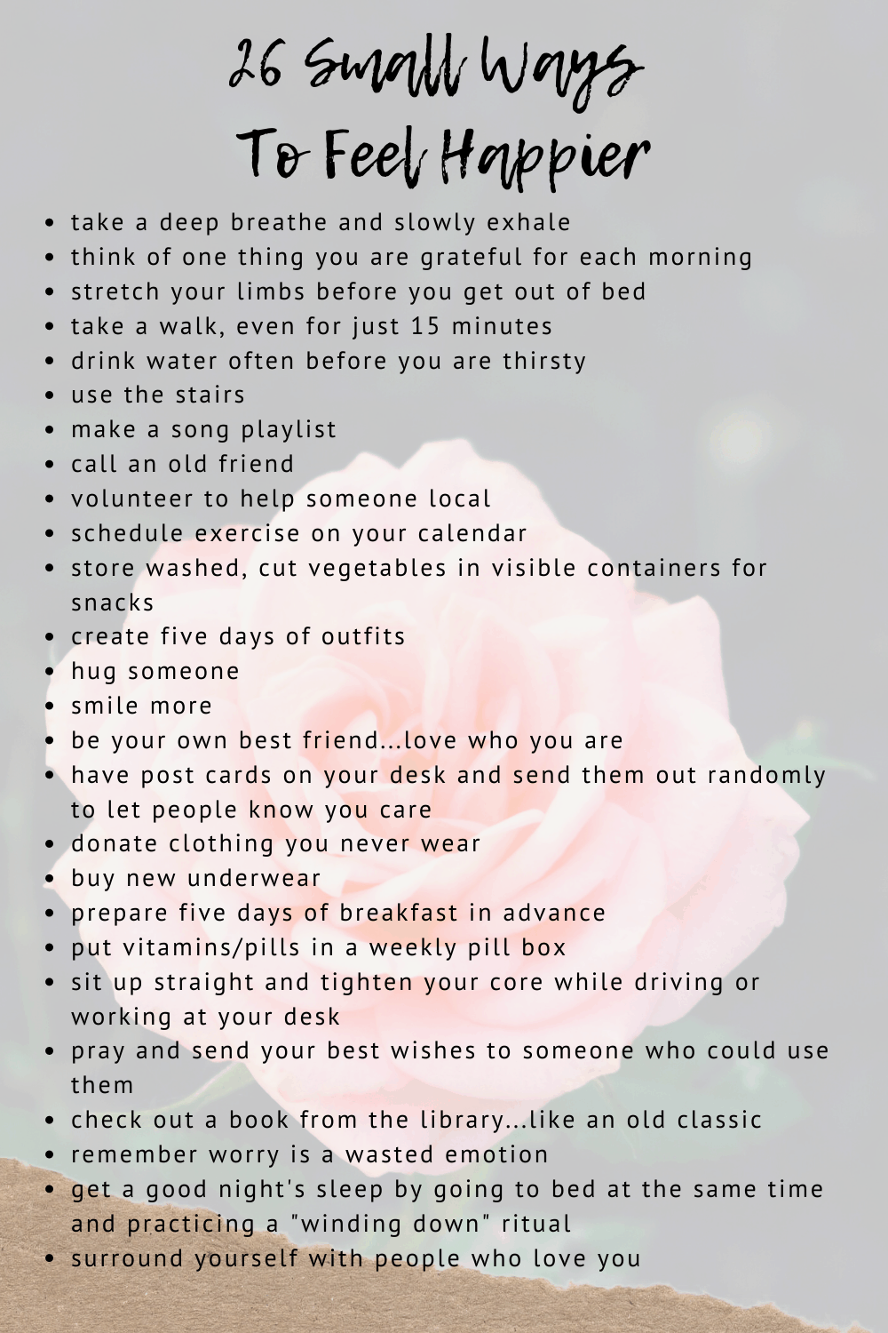 26 Small Ways To Feel HAPPIER | Classic Casual Home