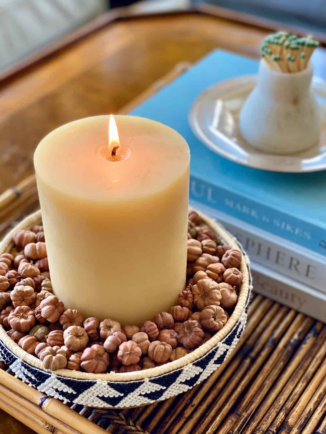 Mary Ann Pickett's Fall Candle