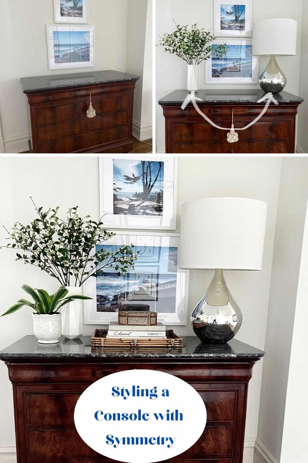 How to decorate an antique chest
