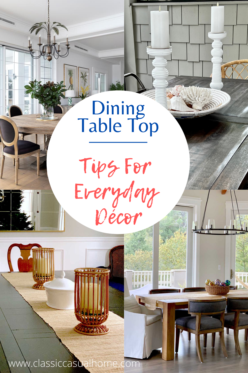 Everyday Dining Table Decor