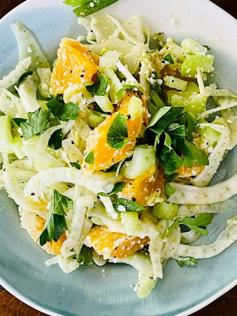 refreshing citrus and fennel salad