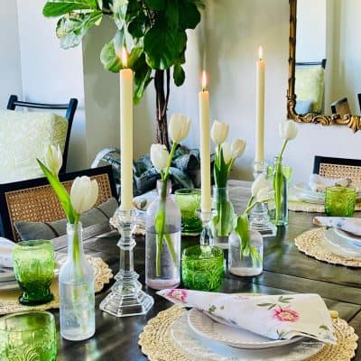 Mary Ann Pickett's Spring Table