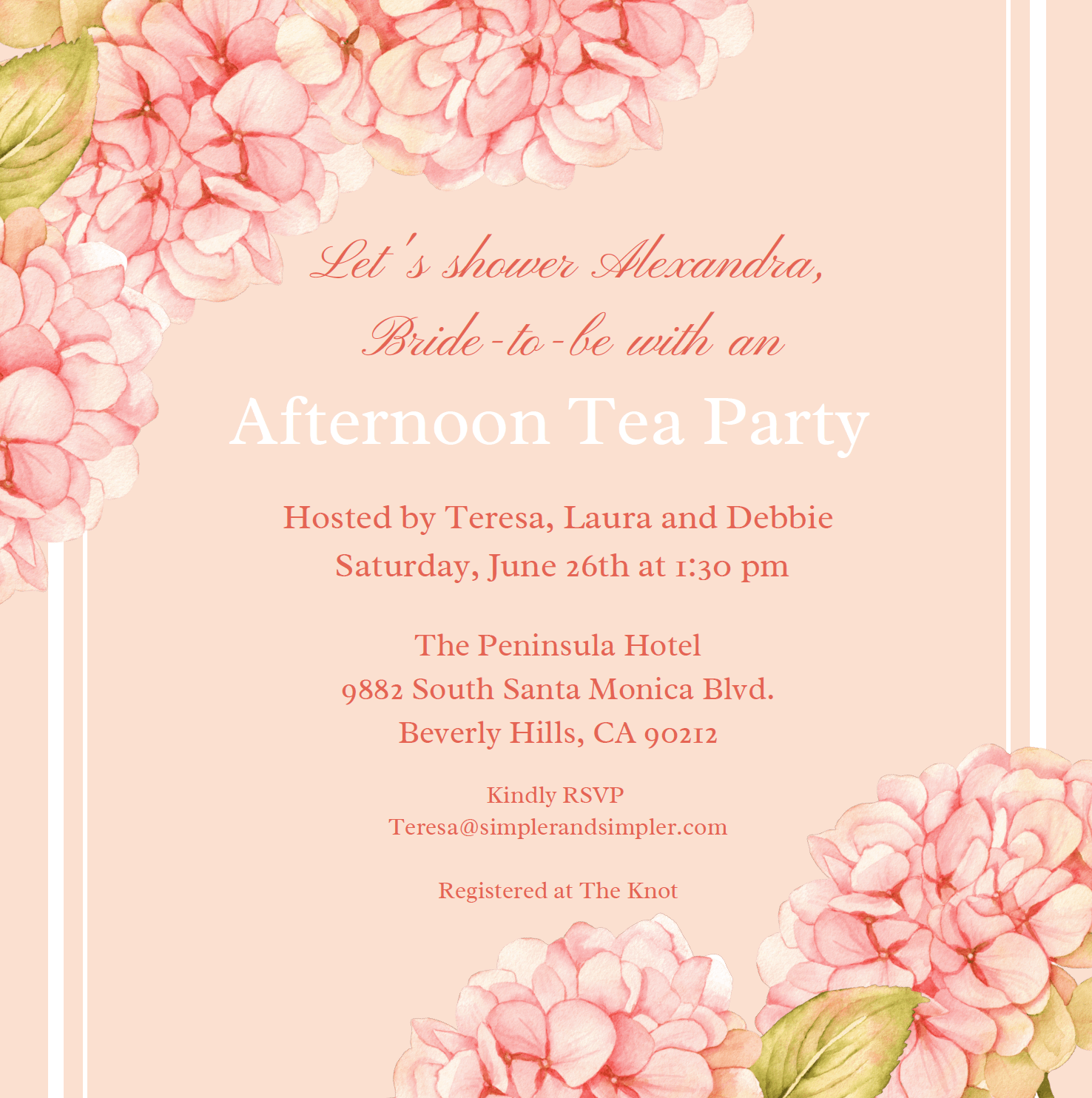 Shower Bridal Invitation