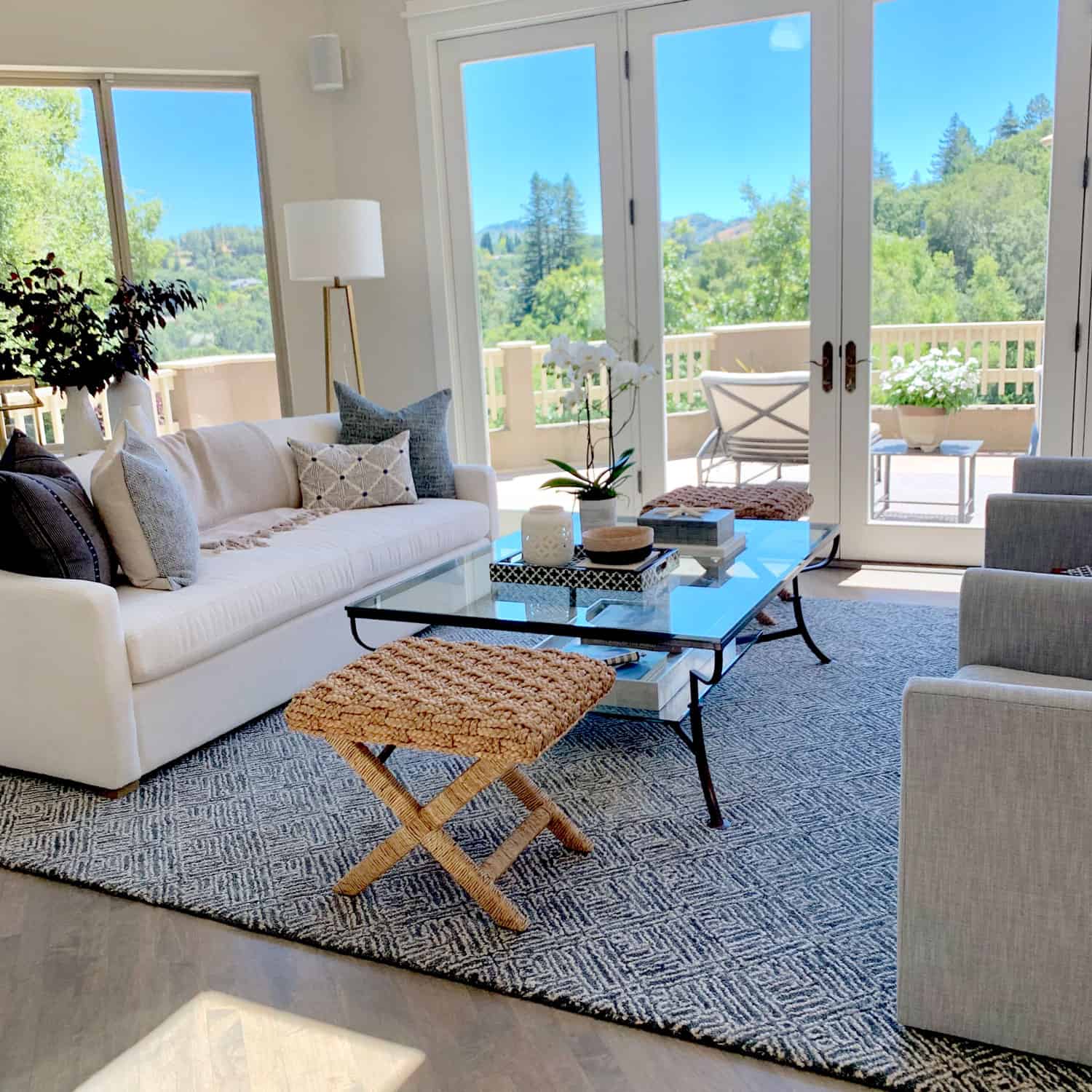 Textured Stool To Update Your Look