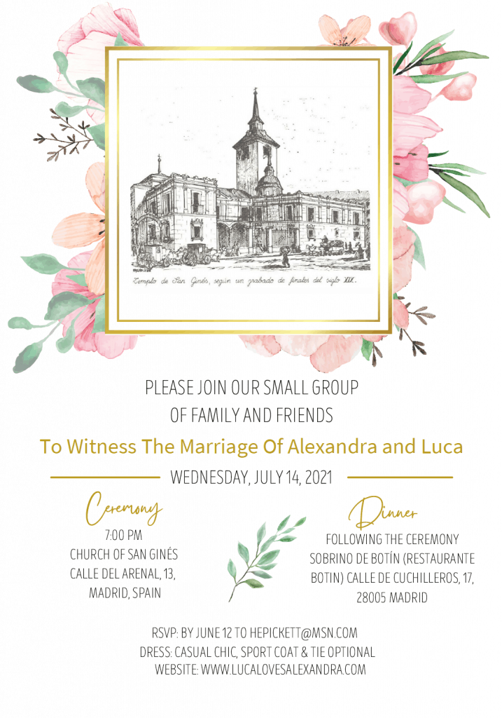Canva Wedding Invitation