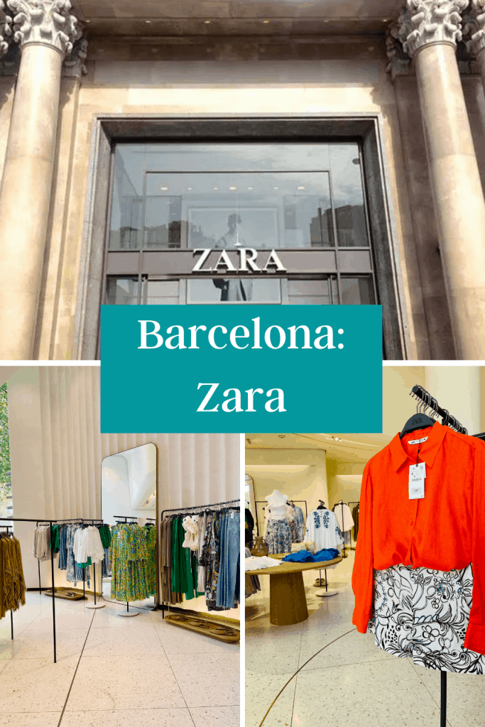 Fabulous Zara in Barcelona