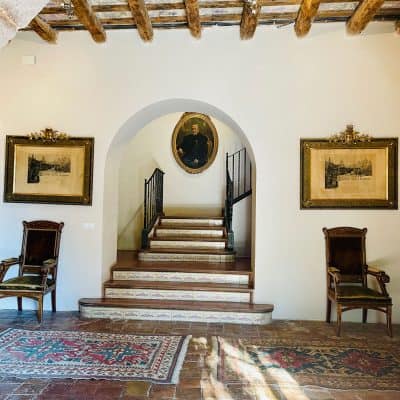 renting an ancient manor in Spain