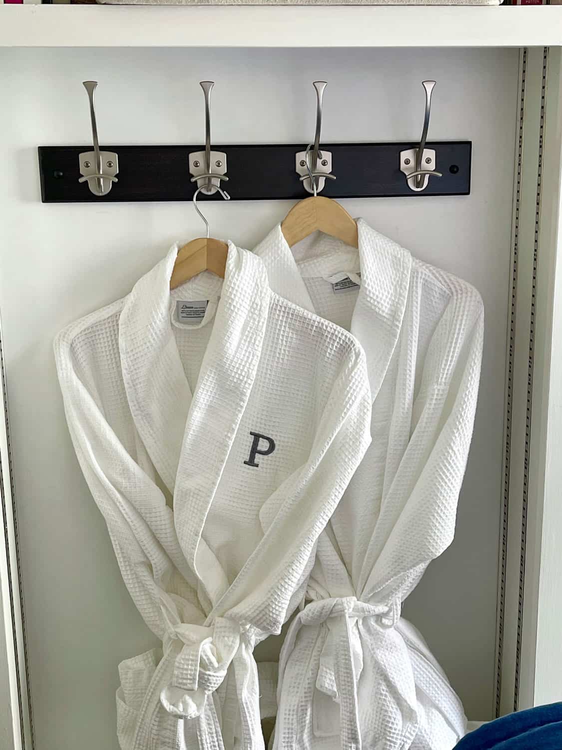 spa like guest room robes