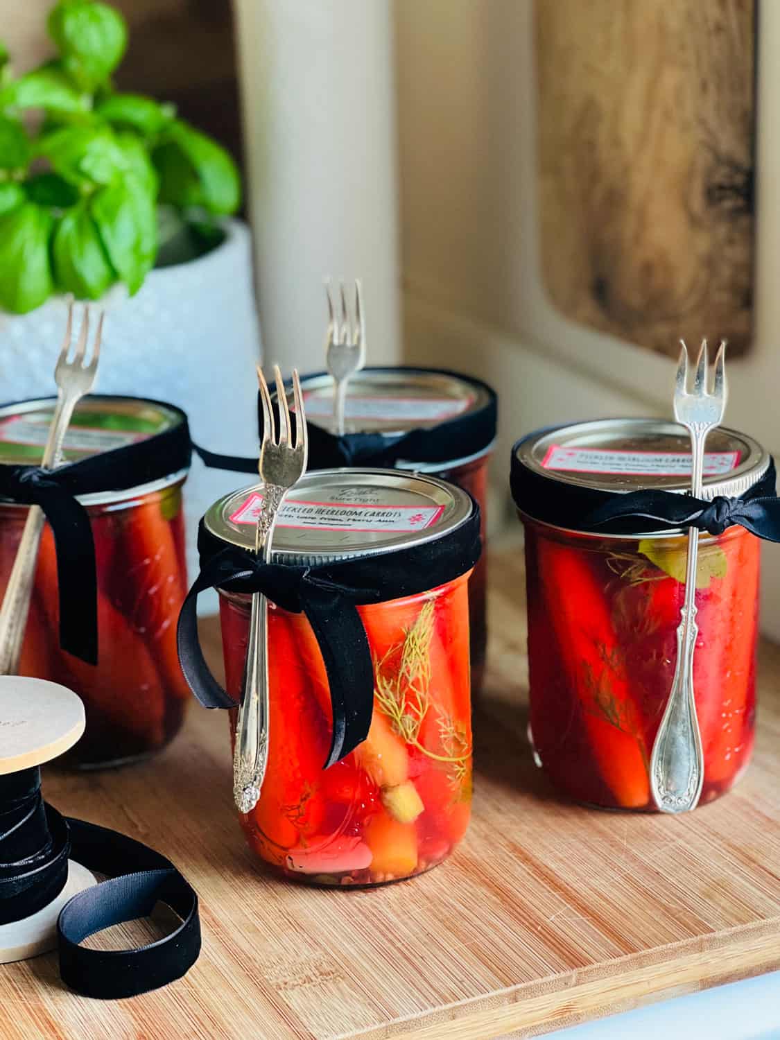 Gourmet Pickled Carrots

