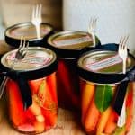 gourmet pickled carrots