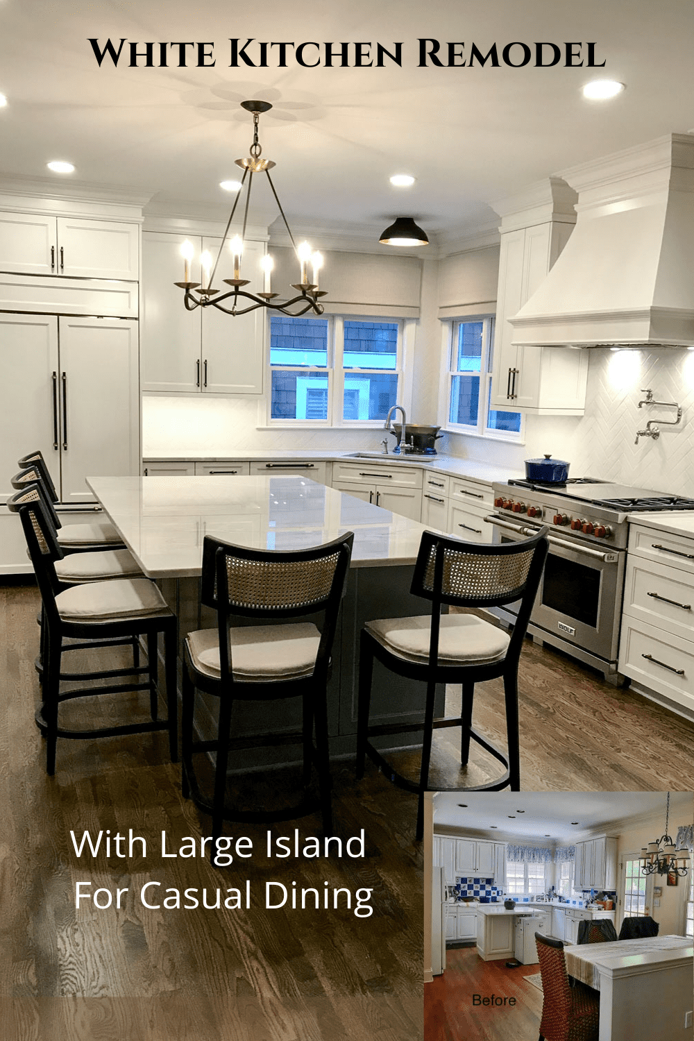 Big Kitchen Island For Classic Casual Dining 