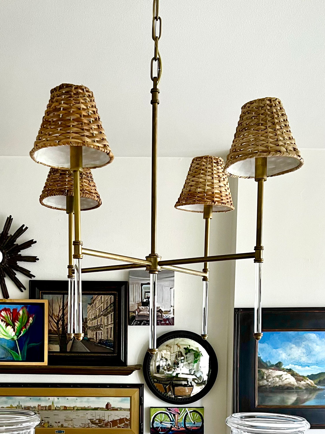 easy ways to refresh your home like with new lampshades