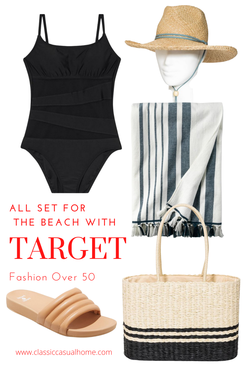 Target over 50 beachwear