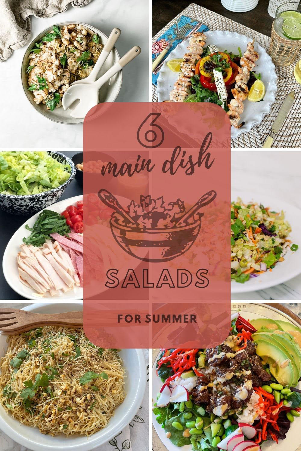 6 Main Dish Salad Recipes