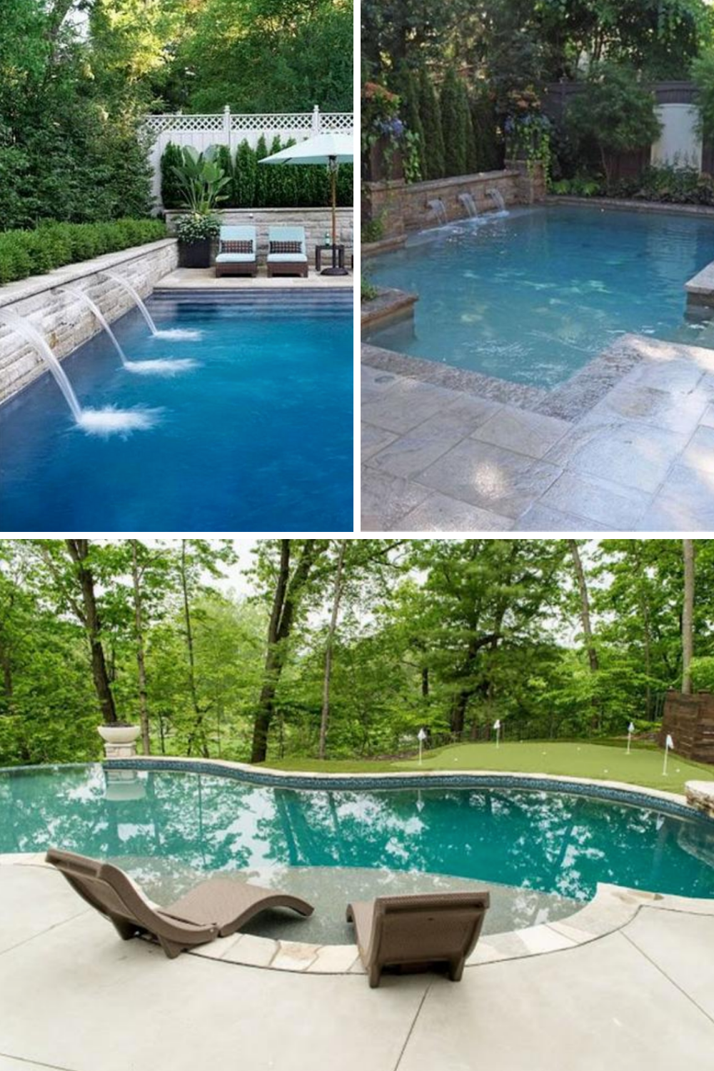 Small backyard pools