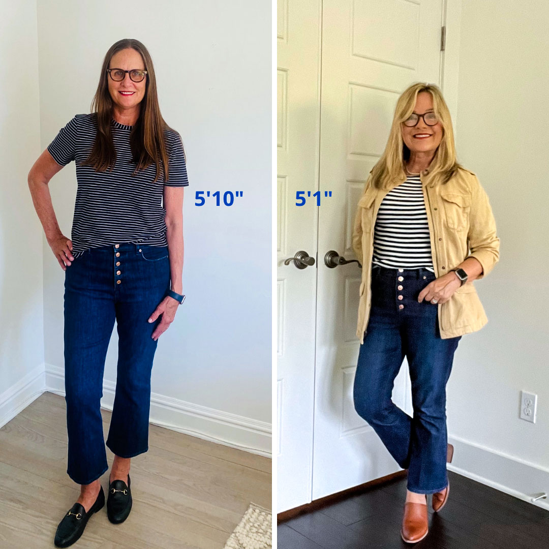 The Right Fit For Your Height - Magic Blue Jeans Both
