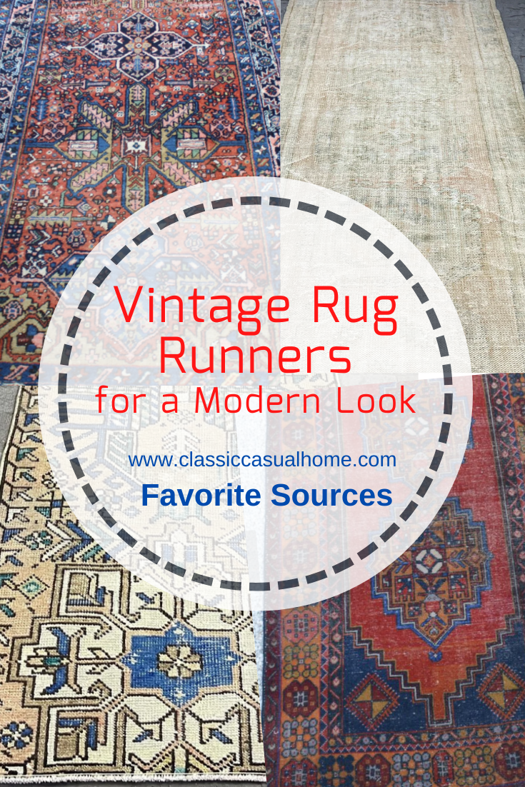 Vintage Rugs for the kitchen Sources
