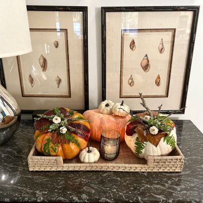embellished pumpkins