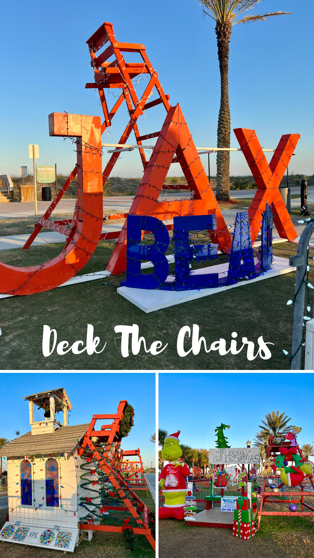Deck the Chairs decorated 
