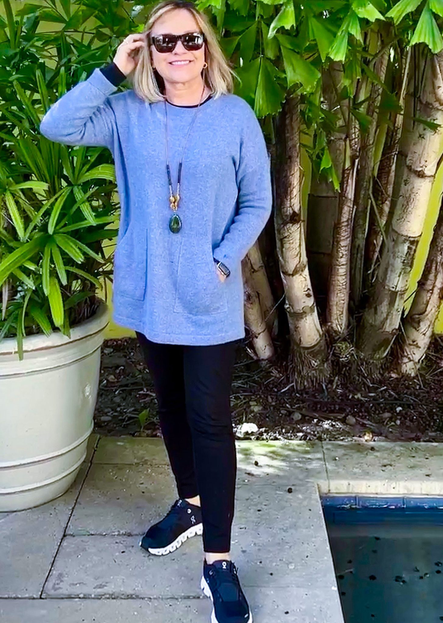 cashmere tunic