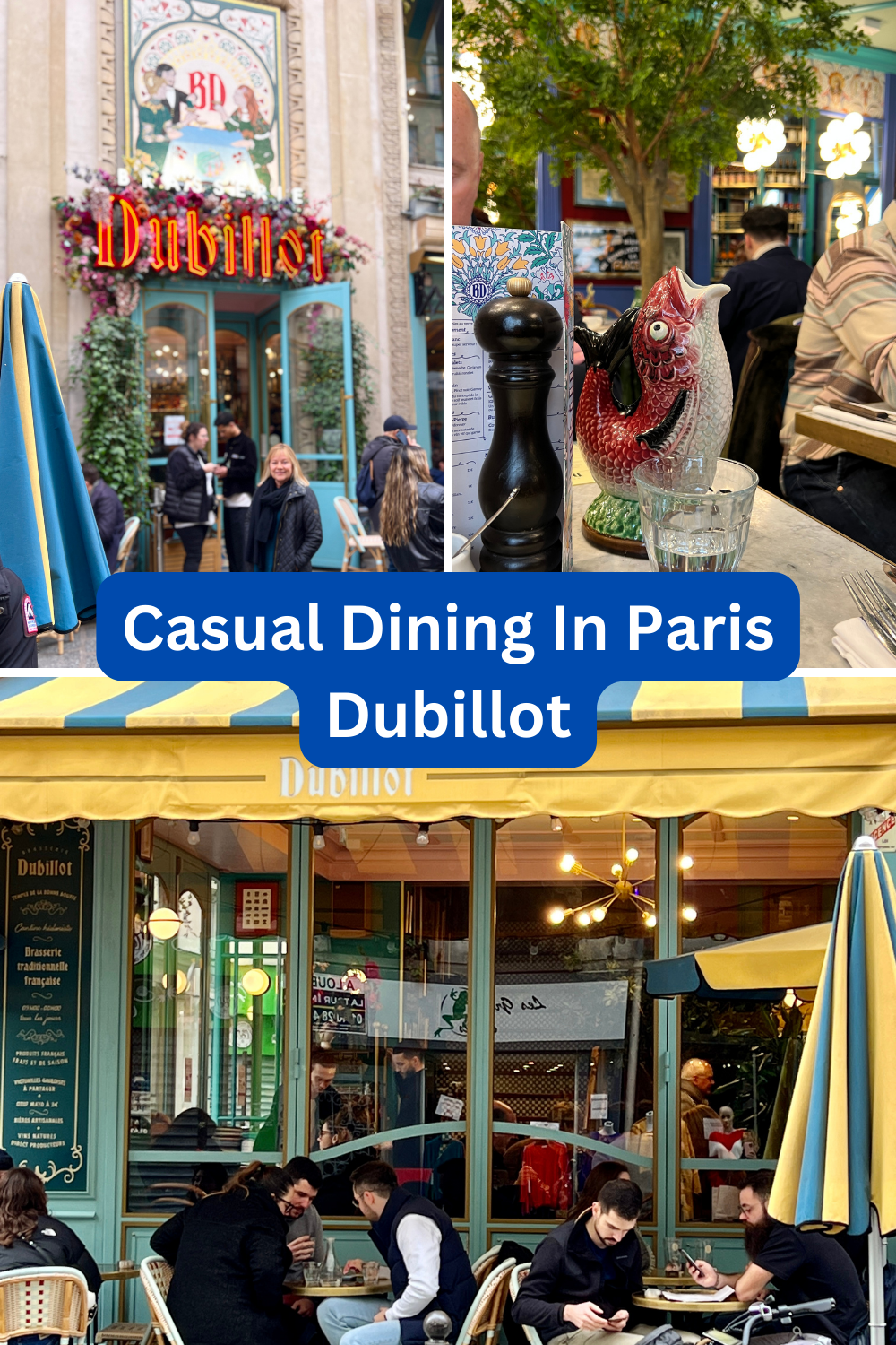 Dubillot restaurant in Paris