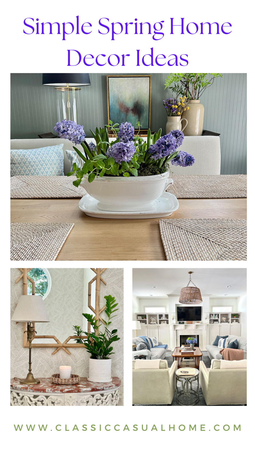 Simple Spring Decor Ideas To Make You Smile Classic Casual Home Simple spring decor ideas to make you smile classic casual home