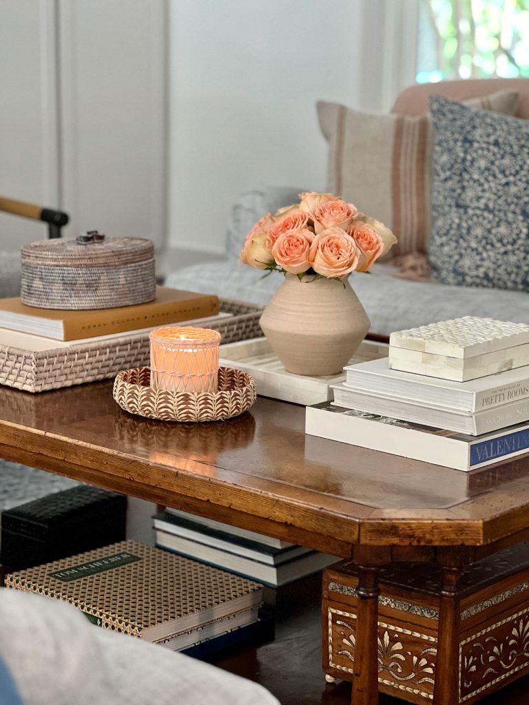 coffee table styling