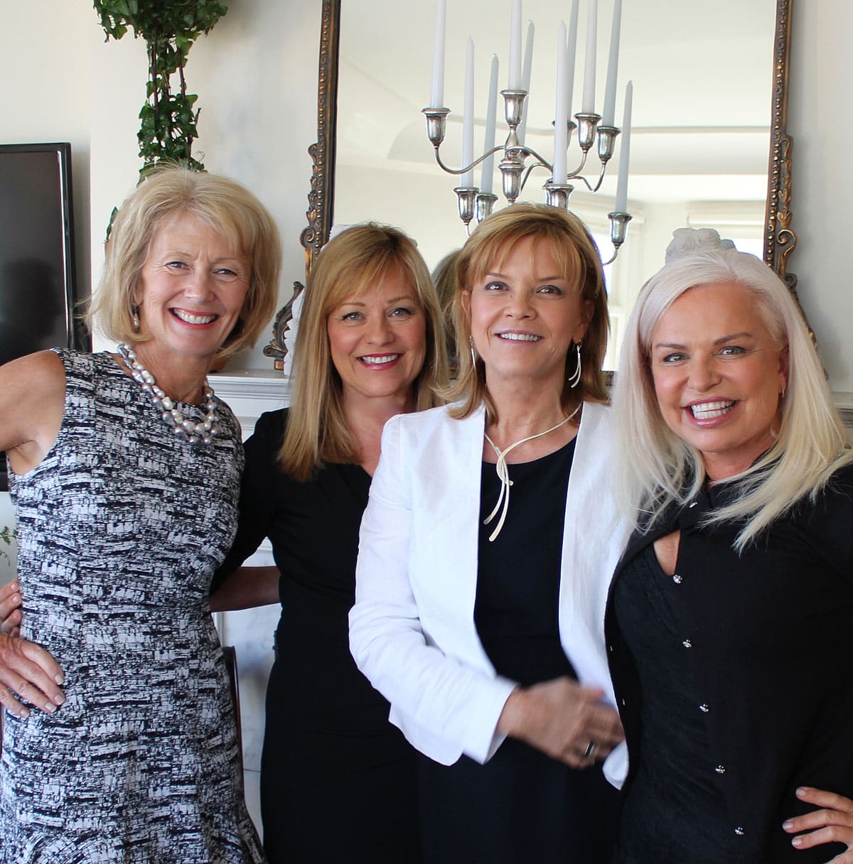 Janice with Linda, Mary Ann and Teresa