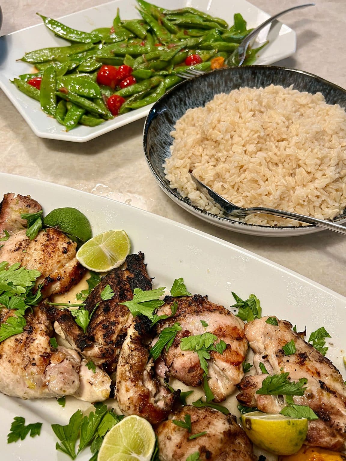 Grilled Ginger Lime Chicken And NoBake Dessert To Make Tonight