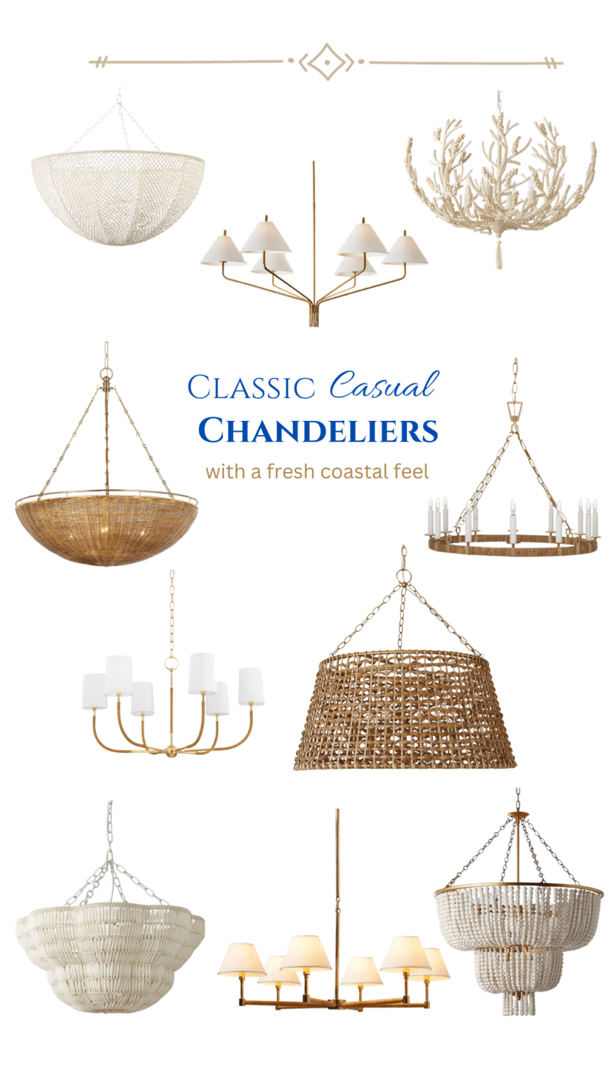 The Best Casual Dining Room Chandeliers With A Coastal Feel | Classic ...