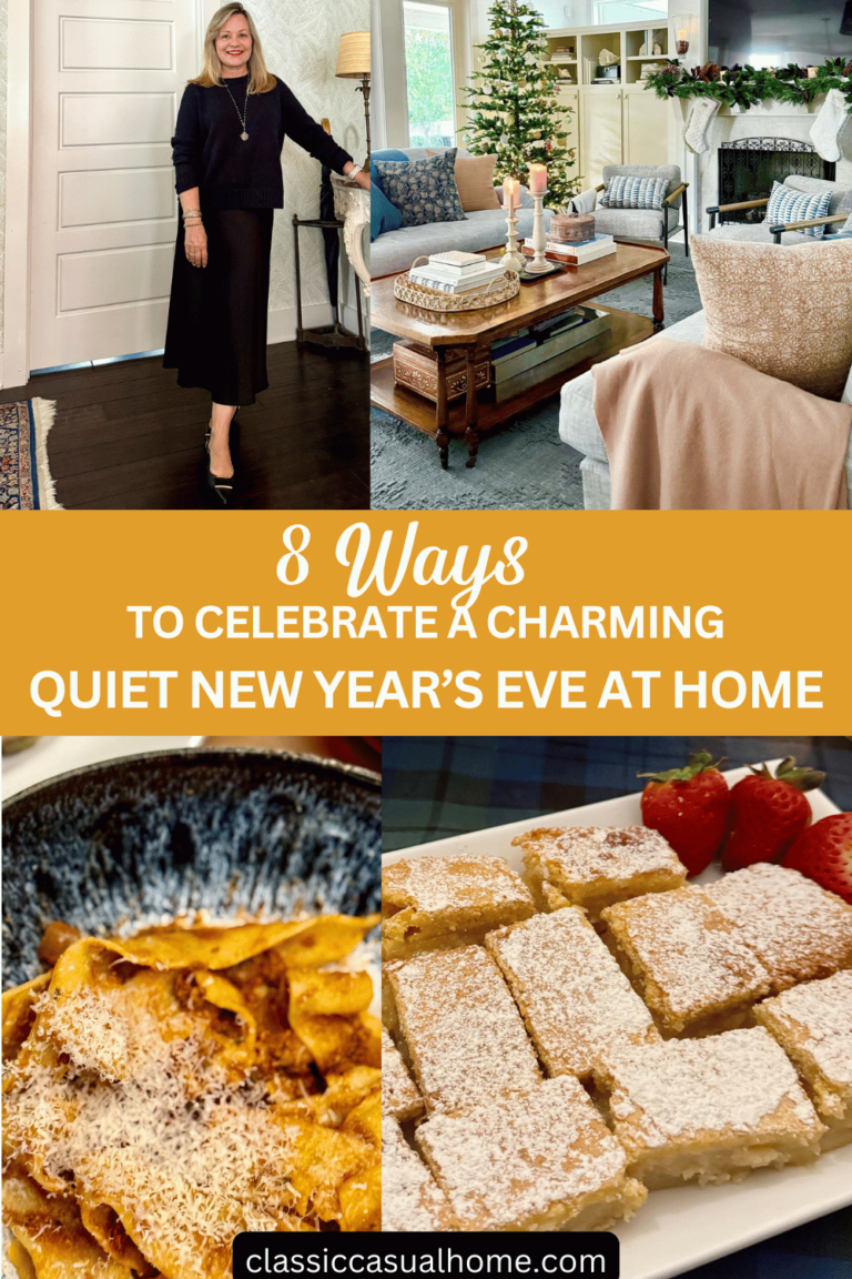 8 Ways To Celebrate A Charming Quiet New Year's Eve At Home | Classic ...