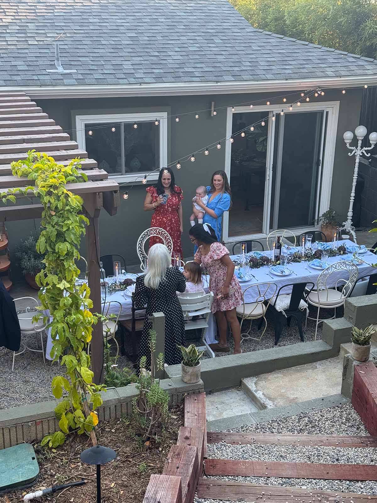 outdoor family party