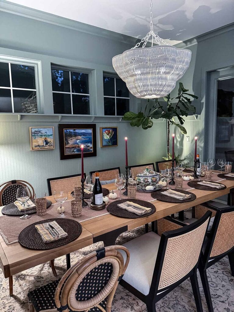 A Dinner Menu That’s Elegant Yet Easy For 10 Friends | Classic Casual Home