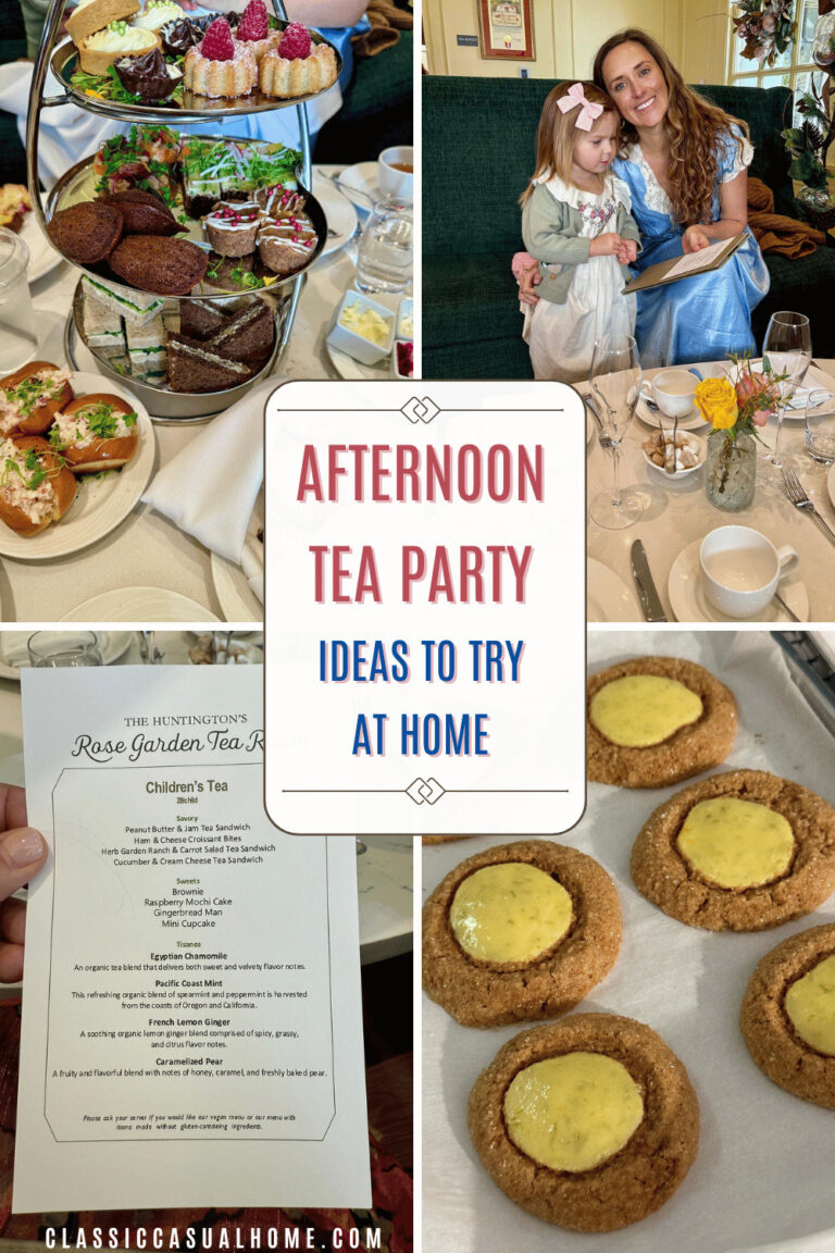 Afternoon Tea Party Ideas From The Huntington Rose Garden