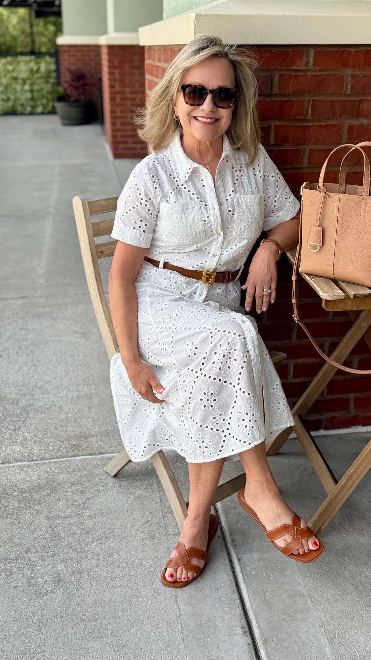 Seane dress and margaux flats