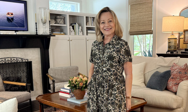 silk flowered dress